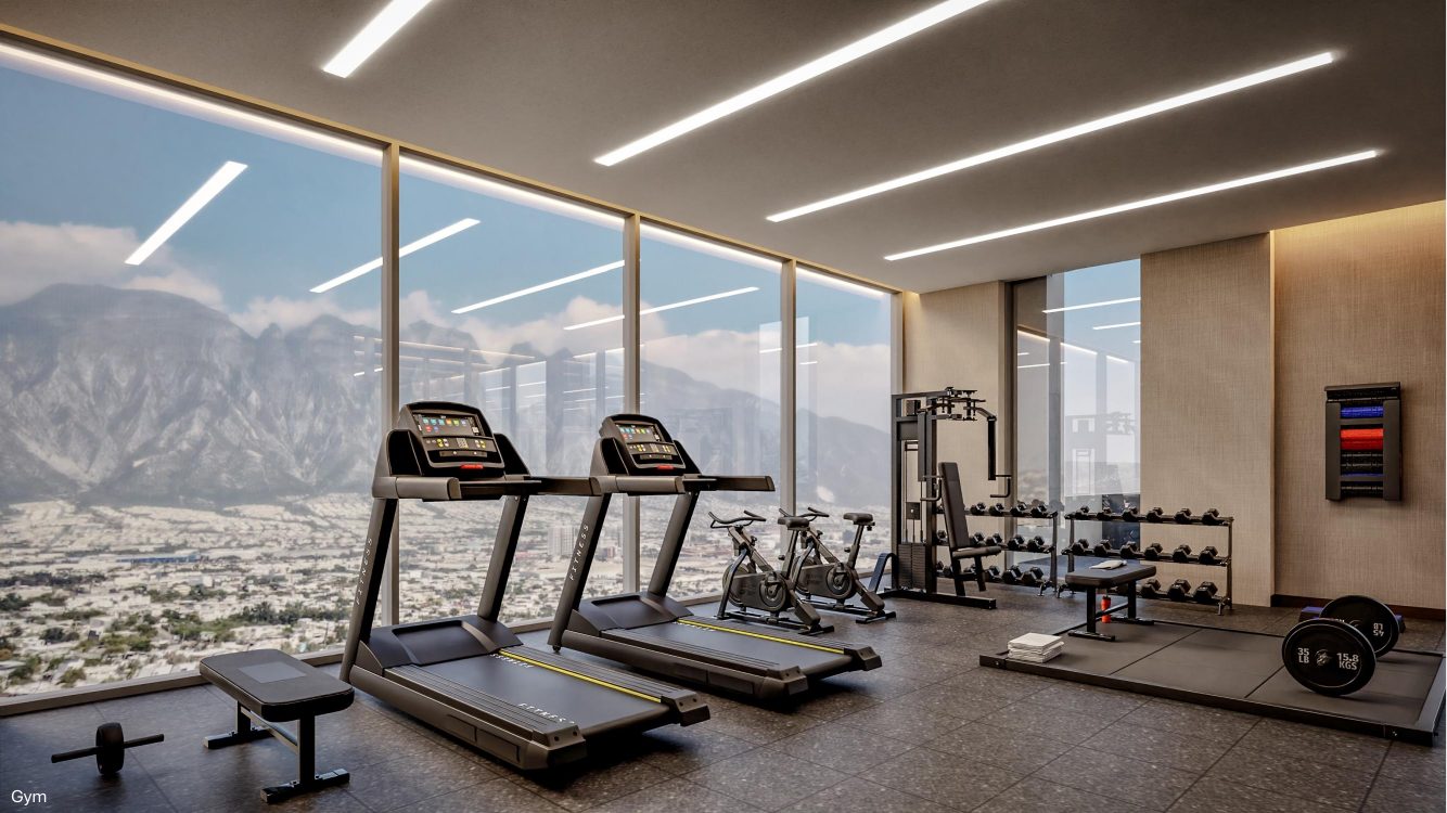 Skygym con vista panorámica a La Huasteca